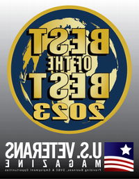 U.S. Veterans Magazine Badge Best of the Best 2023
